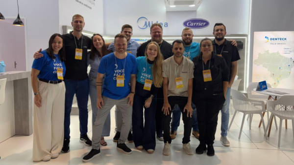 Denteck marca presença na Construsul BC com foco em VRF e qualidade do ar