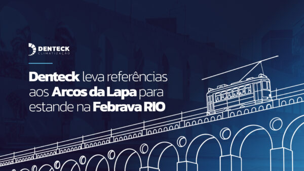 Denteck leva referências aos Arcos da Lapa para estande na Febrava